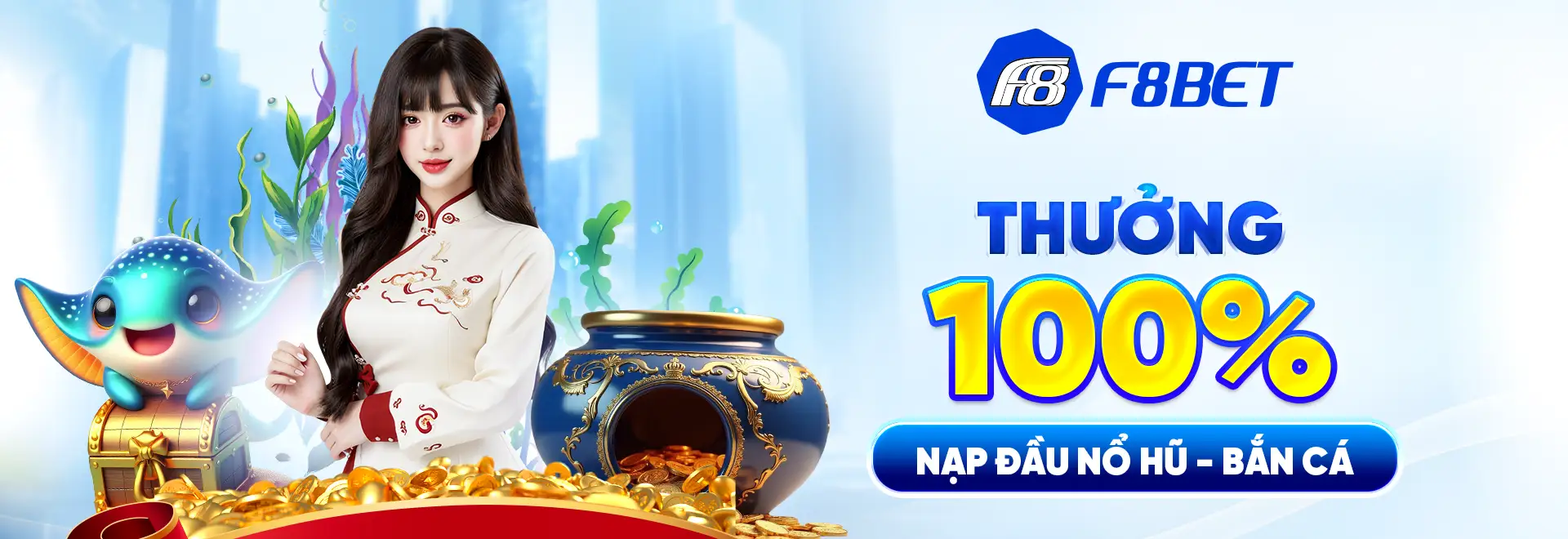 Banner trang chủ chính thức F8BET mới nhất 2026